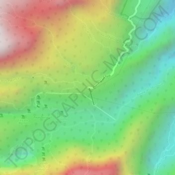 Mappa topografica Takamaka, altitudine, rilievo