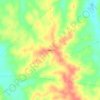 Mappa topografica Dollar, altitudine, rilievo