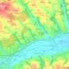 Mappa topografica Nagl, altitudine, rilievo