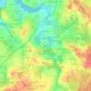 Mappa topografica L'Hôpital, altitudine, rilievo