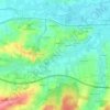 Mappa topografica Schwindach, altitudine, rilievo