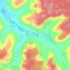 Mappa topografica Petit Craney, altitudine, rilievo
