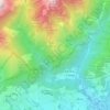 Mappa topografica Lambrusco, altitudine, rilievo
