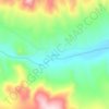 Mappa topografica 达玉村, altitudine, rilievo