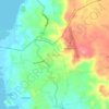 Mappa topografica Pananawan, altitudine, rilievo