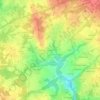 Mappa topografica Le Chêne, altitudine, rilievo