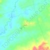Mappa topografica Anadarko, altitudine, rilievo