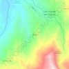 Mappa topografica Merida, altitudine, rilievo