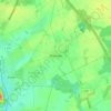 Mappa topografica Mehrow, altitudine, rilievo