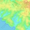 Mappa topografica Le Pré Couille, altitudine, rilievo