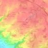 Mappa topografica La Furetterie, altitudine, rilievo