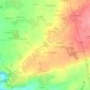 Mappa topografica Les Bignons, altitudine, rilievo