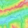 Mappa topografica Schlipfhalden, altitudine, rilievo