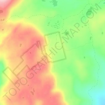 Mappa topografica Carbonate, altitudine, rilievo