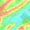 Mappa topografica Les Marettes, altitudine, rilievo