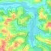 Mappa topografica Morro do Major, altitudine, rilievo