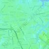 Mappa topografica Meadowbrook Forest, altitudine, rilievo
