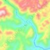 Mappa topografica 卡纳, altitudine, rilievo