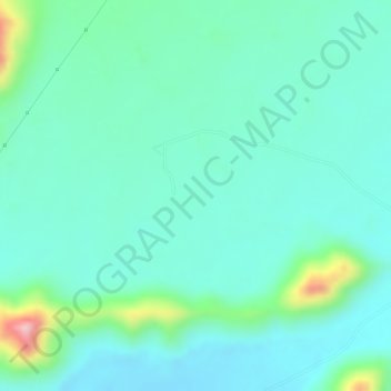 Mappa topografica La Esperanza, altitudine, rilievo