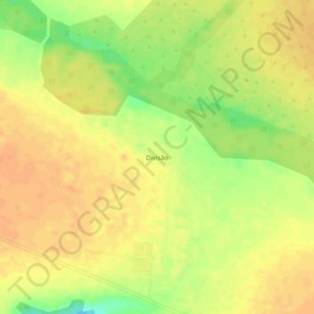 Mappa topografica Divisão, altitudine, rilievo