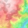 Mappa topografica Lamas, altitudine, rilievo