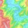 Mappa topografica Brignoletta, altitudine, rilievo
