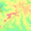 Mappa topografica Highland, altitudine, rilievo