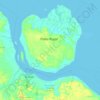 Mappa topografica Pulau Rupat, altitudine, rilievo