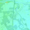 Mappa topografica Spring Creek, altitudine, rilievo