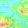 Mappa topografica Pasquet, altitudine, rilievo