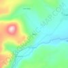 Mappa topografica Potosi, altitudine, rilievo