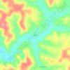 Mappa topografica Valeene, altitudine, rilievo
