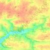 Mappa topografica La Moutonnerie, altitudine, rilievo
