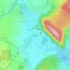 Mappa topografica La Petite Balme, altitudine, rilievo