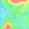 Mappa topografica Le Grand Village, altitudine, rilievo