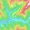 Mappa topografica Retignano, altitudine, rilievo