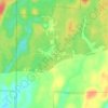 Mappa topografica Kennedy, altitudine, rilievo