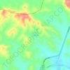 Mappa topografica Caimito, altitudine, rilievo