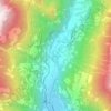 Mappa topografica San Carlo, altitudine, rilievo