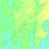 Mappa topografica Lovett, altitudine, rilievo