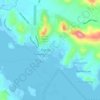 Mappa topografica Poblacion 1, altitudine, rilievo