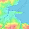 Mappa topografica Kerdreiz, altitudine, rilievo