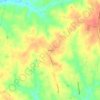 Mappa topografica Arnold, altitudine, rilievo