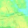 Mappa topografica Lake Irma Dam, altitudine, rilievo