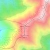 Mappa topografica Cerro Tarapacá, altitudine, rilievo