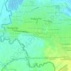 Mappa topografica Ecuador guayaquil, altitudine, rilievo