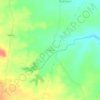 Mappa topografica Dhamni, altitudine, rilievo
