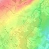 Mappa topografica Bois-Chatton, altitudine, rilievo