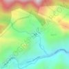 Mappa topografica PulangBato Falls, altitudine, rilievo