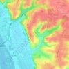 Mappa topografica Berliquet, altitudine, rilievo
